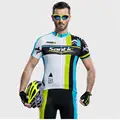 SANTIC Summer Men s Cycling Jersey Bike Bicycle Clothing Quick Dry Cycling jersey Padded Gel Cushion