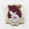 Wholesale gold plated eagle shape metal pin badge for activity