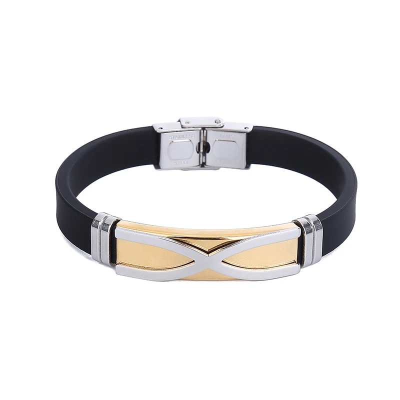 

Premier designs bracelet cheap mens leather bracelets jewelry high quality stainless steel gangles, Silver/gold