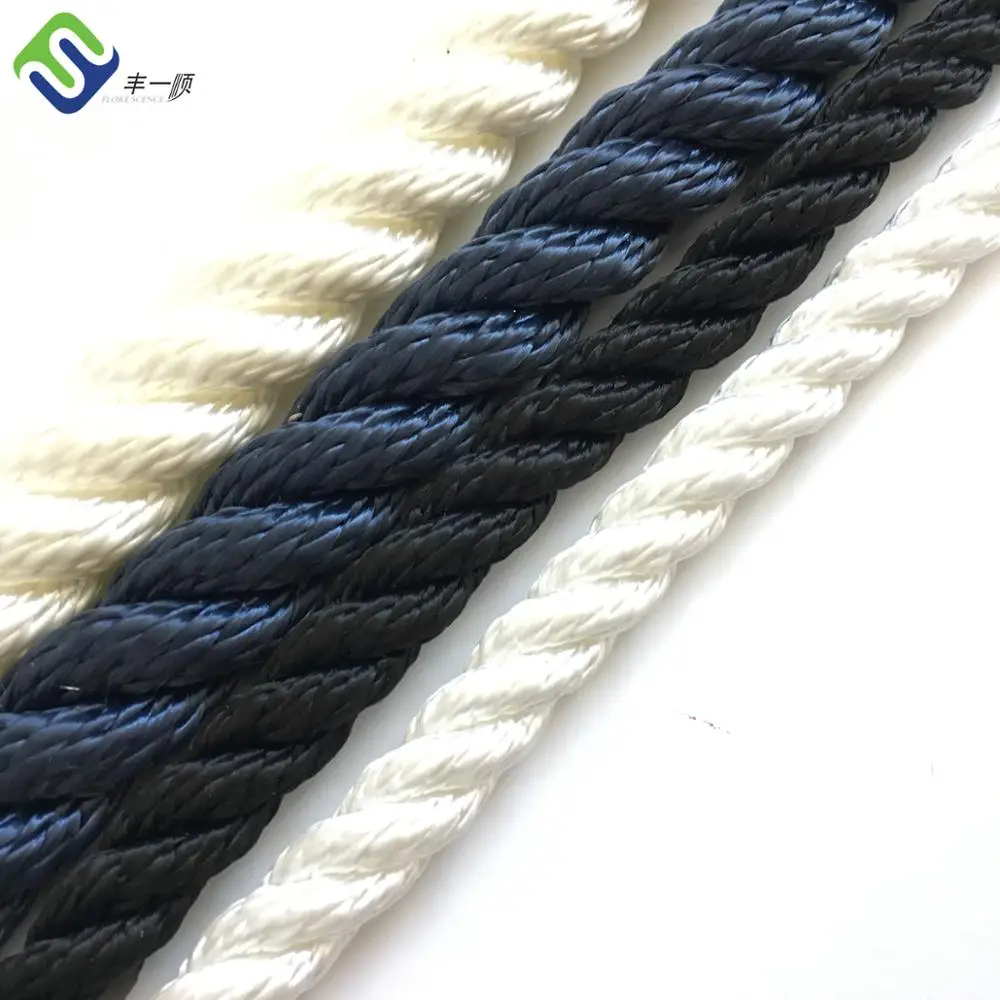 48mmx180m Length 8 Strand PP Mooring Rope With ABS Approval