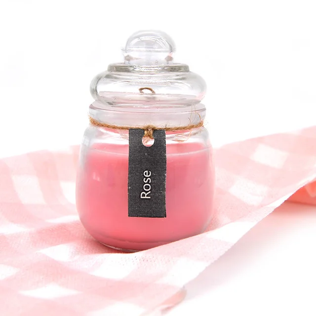 Essential Oil Aroma Candle With Customized Brand Scented Candles In