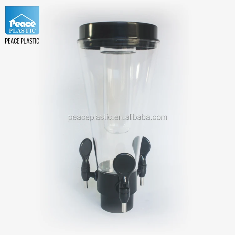 5l Rotatable Plastic Beer Tower Dispenser Buy 5l Beer Tower Dispenser