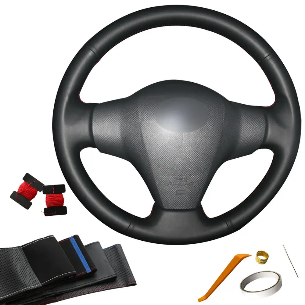 

Artificial Leather Custom Steering Wheel Cover for Toyota Yaris Vios RAV4 2006 2007 2008 2009 2010 2011 2012 2013 Scion XB