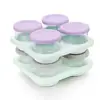Wholesale 75ml Baby Use Food Grade BPA Free Round Glass Container / Stack Take Away Food Box