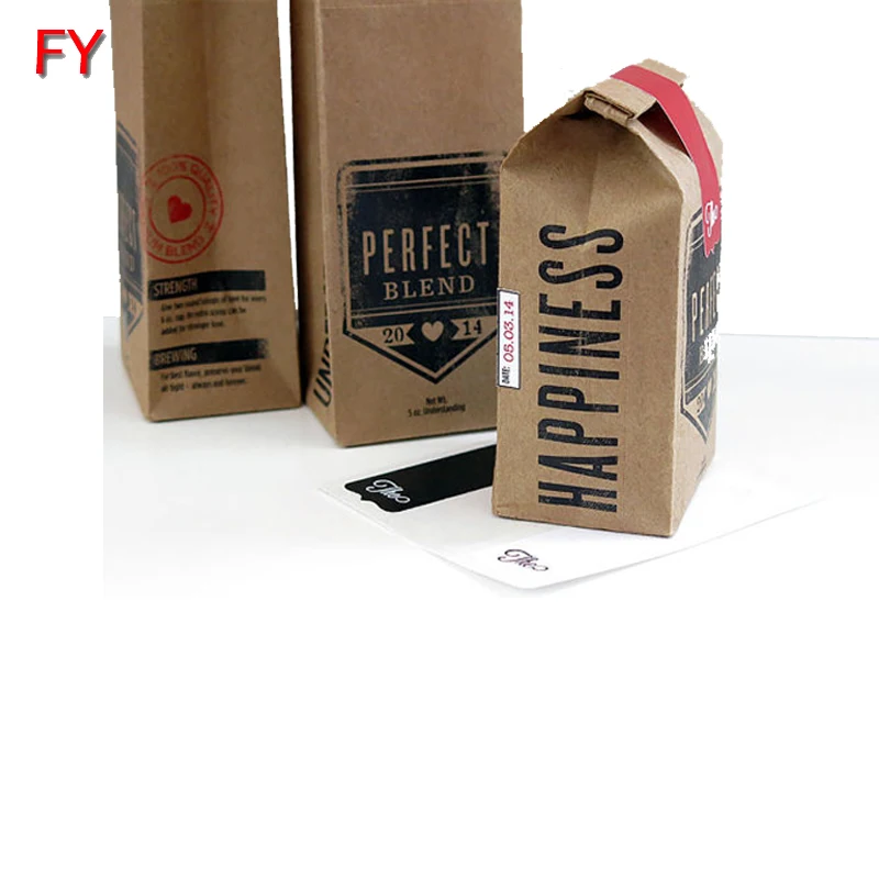 Oem Custom Coffee Bag Packaging Label Stickers Buy Coffee Bag