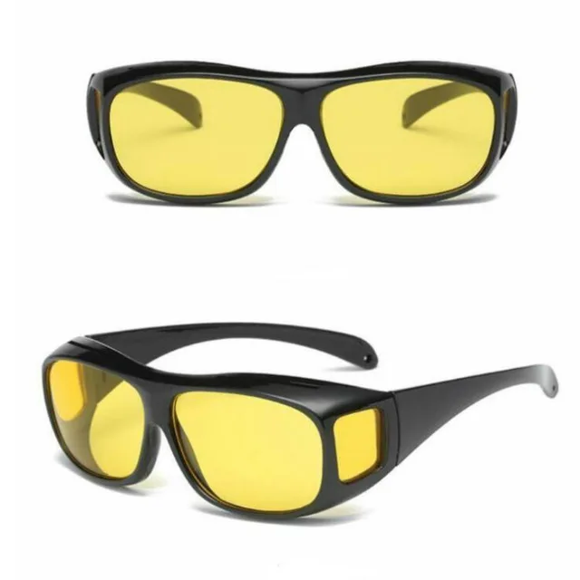 

Wholesale Cheap Unisex Night Driving Glasses Car Driver Glasses Yellow Lens Night Vision Goggles Sunglasses