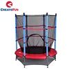 CreateFun 4.5ft 55" 55 Inch 140CM Junior My First 55inch Mini Round Kids Trampoline with Enclosure Safety Net for Children
