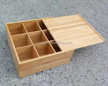 Custom Large Bamboo Box With Sliding Lid Buy Gifts Large Gift