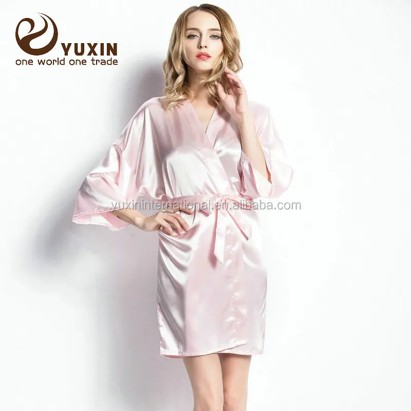 

pink robes Women sleepwear robe Solid robe women' sleepwear /Bathrobe SR0026, Many colors