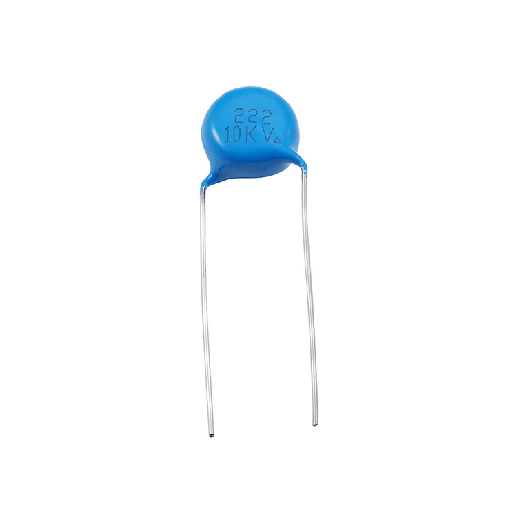 High Voltage Disc Ceramic Capacitors 221K 10KV 220PF 0.22NF Capacitor Manufacturer