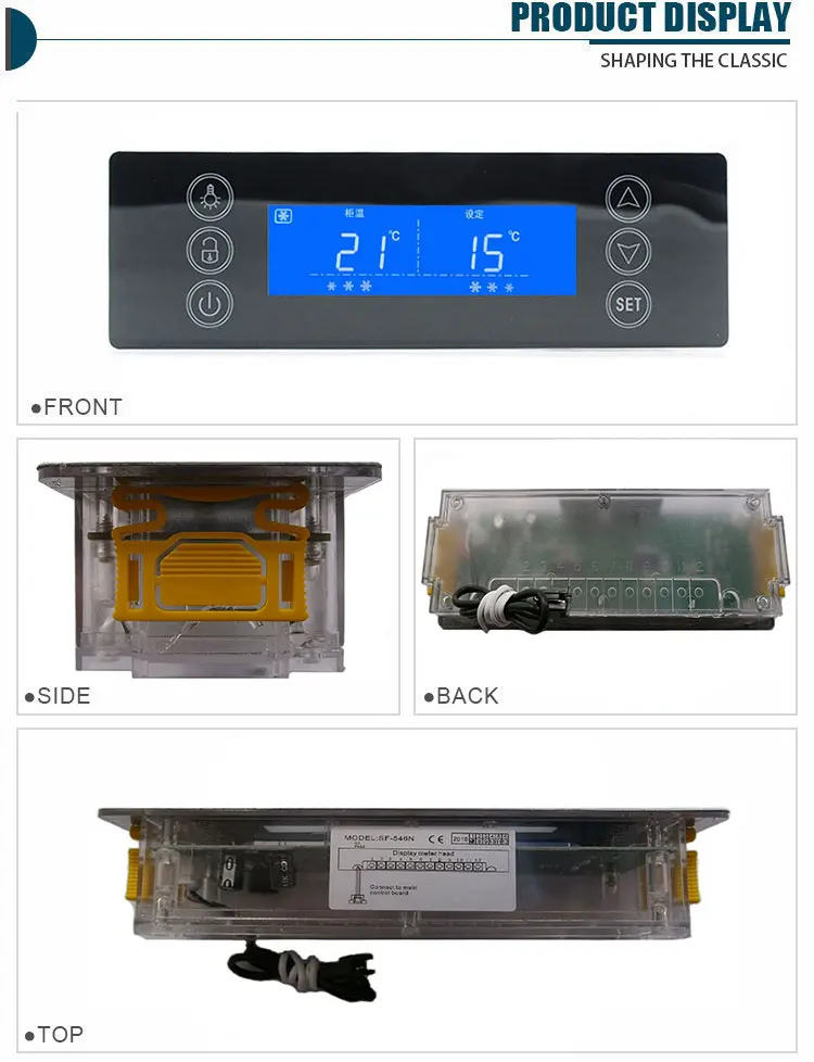 Sf546n Wine Cooler Thermostat Lcd Touch Screen Electronic Digital