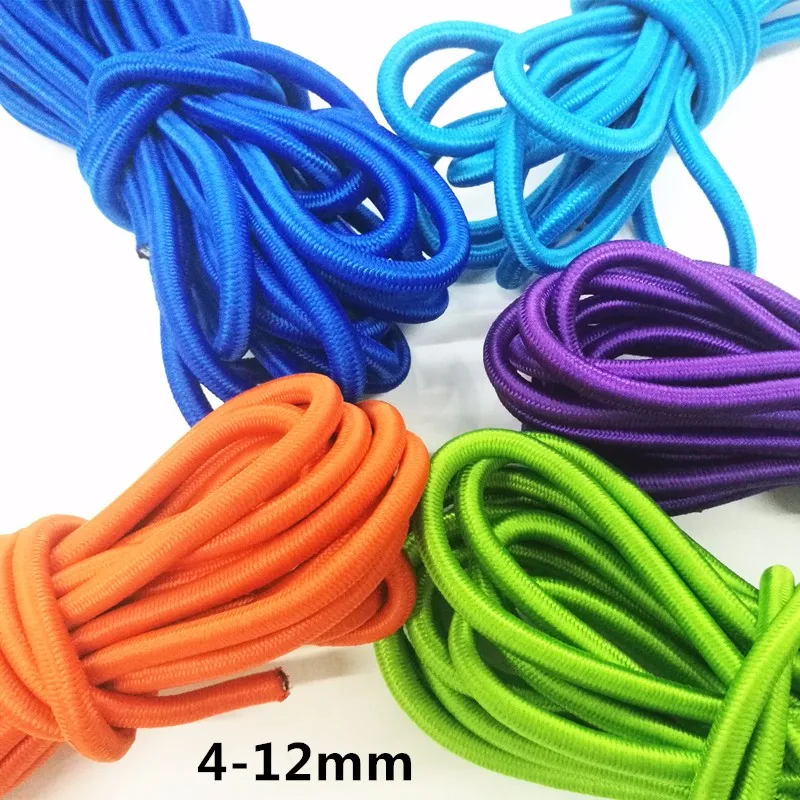 Factory Directly Wholesale 6mm Round Bulk Bungee Cord Rope Roll Rubber ...