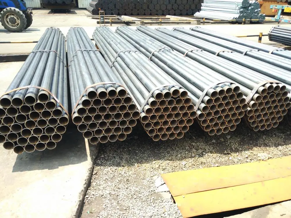 building material black steel pipe, building welded steel pipe