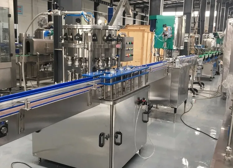 Canning line. Линия розлива в банку KHS. LINECAN техника. Beverage Seal Machine.