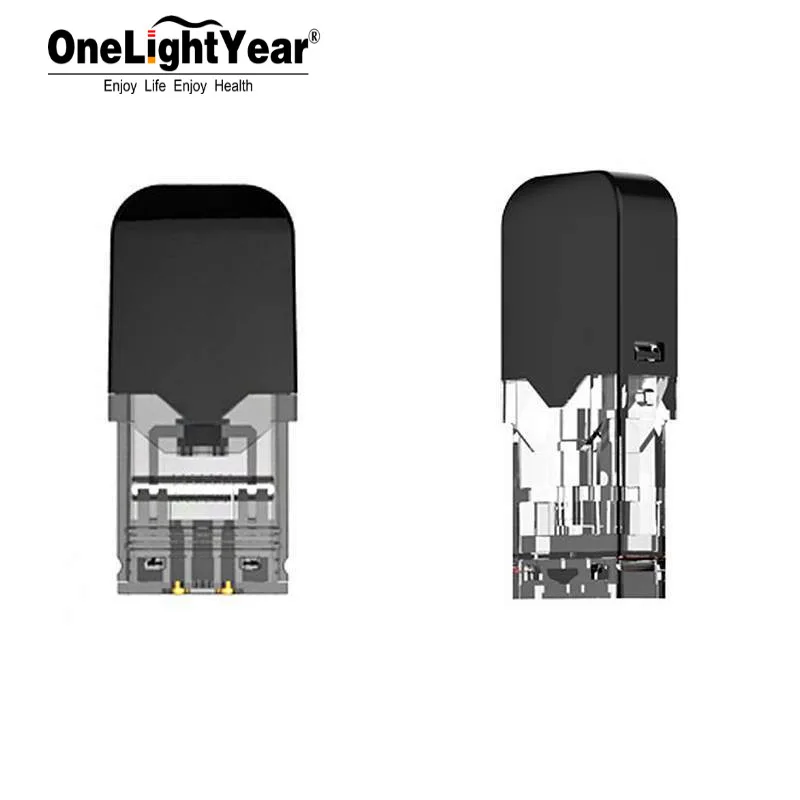 

High quality refillable cbd pod OVNS JC01 pod compatible j-u-u-l pod, Black