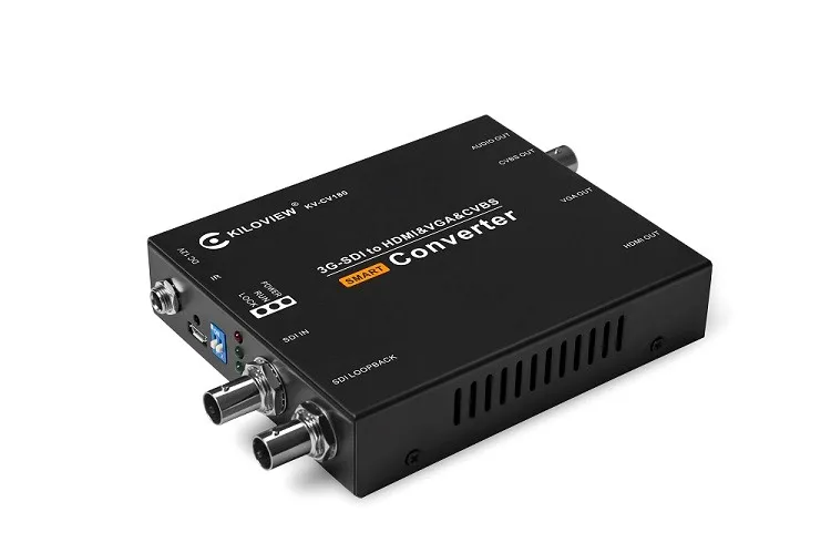 kiloview 高清 sdi 转 hdmi 转换器模型 kv-cv180 视频信号转换器设备