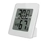 Modern Square Shape Hygrometer Temperature Large Digital Desk Alarm Clock