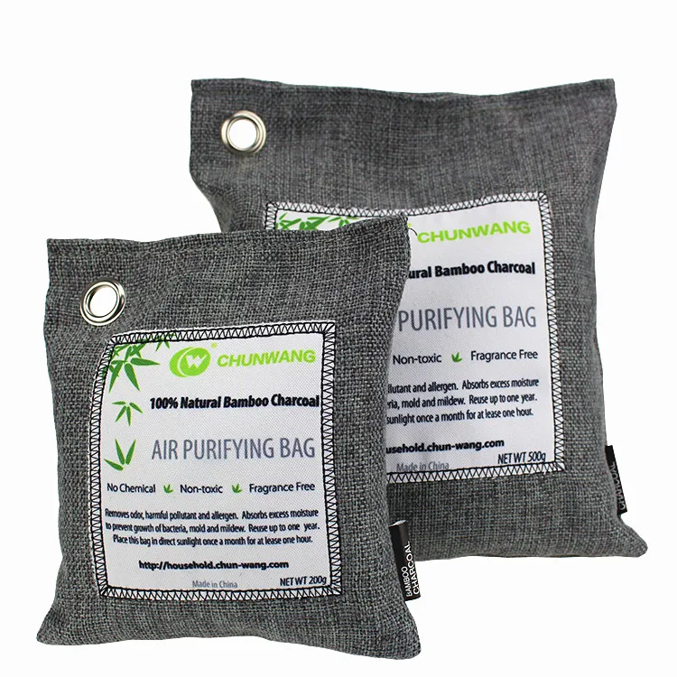 

Air purifying bag activated charcoal wardrobe closet using, N/a