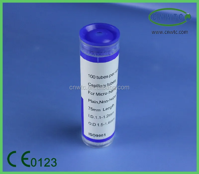 Medical Capillary Blood Collection Tubes - Buy Medical Capillary Blood ...