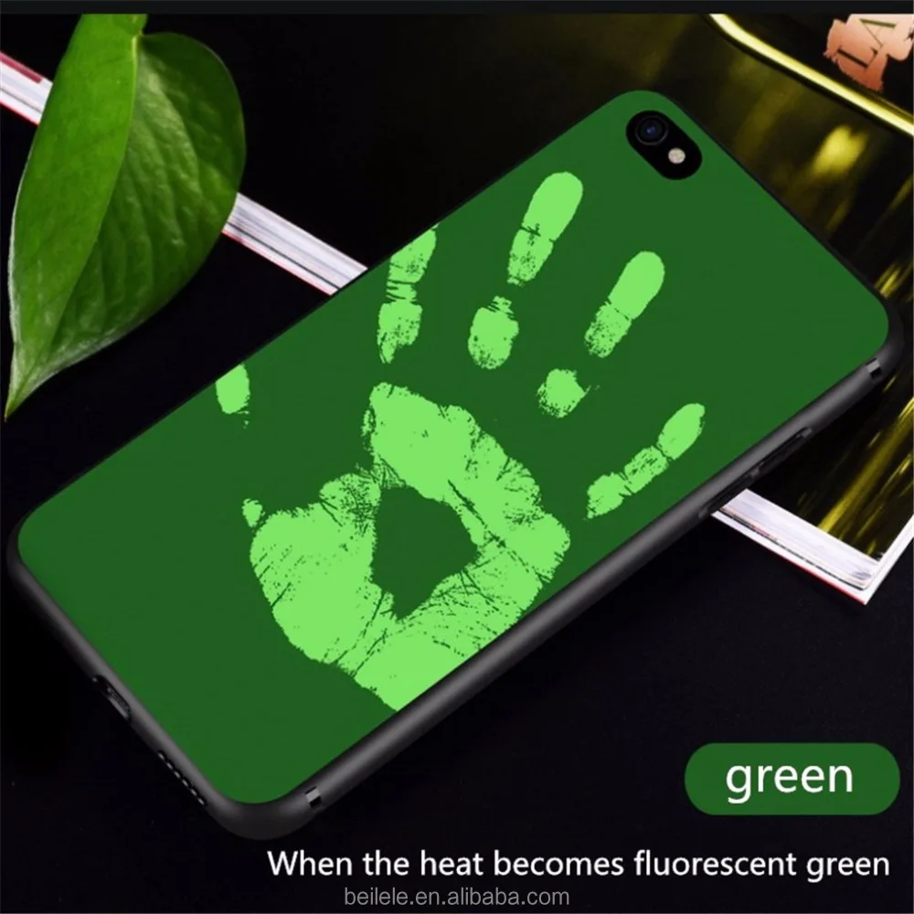 

Free shipping Hot feeling crafts Silica gel Thermal discoloration anti-crash phone cover for Iphone 7/7plus mobile phone case, N/a