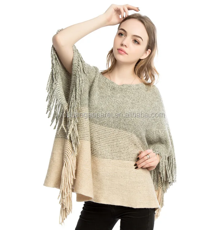 girls poncho sweater