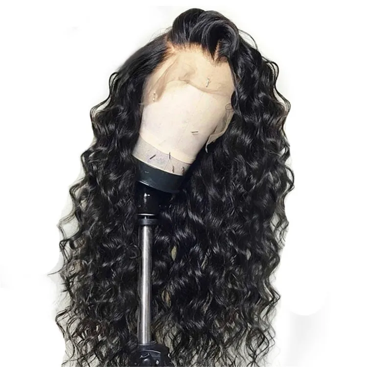 

Wholesale fashion 150% density deep curly 360 lace front wig