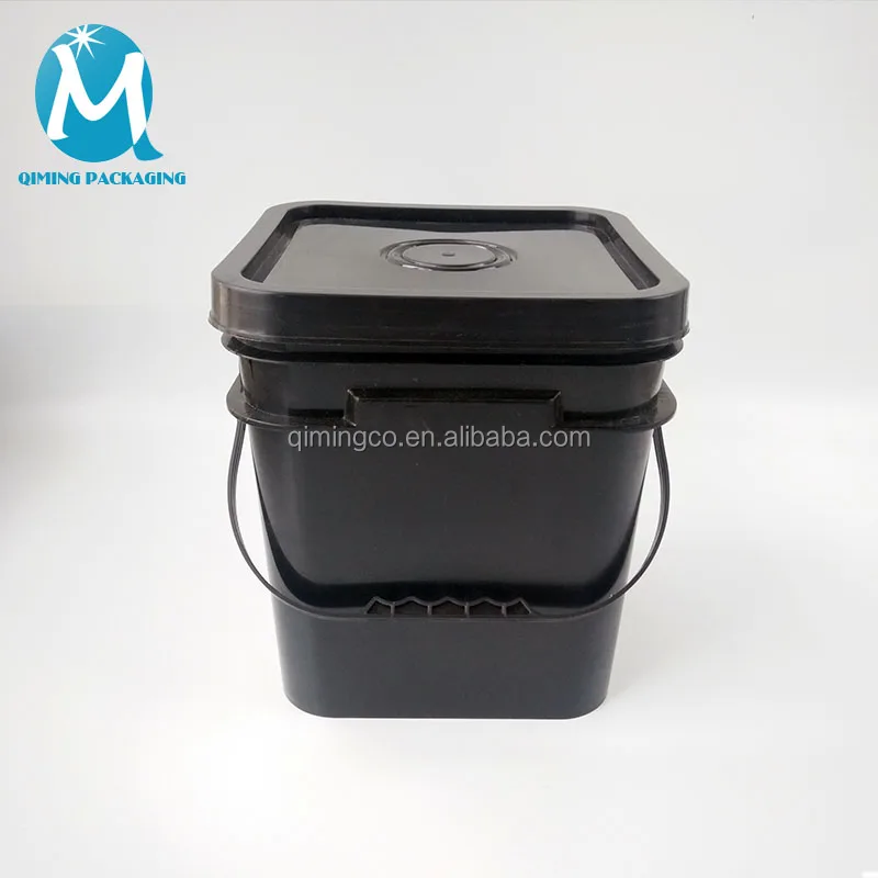 Factory Price Square Black Plastic Bucket With Tap Buy Black Plastic