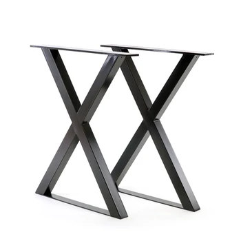 black metal table legs