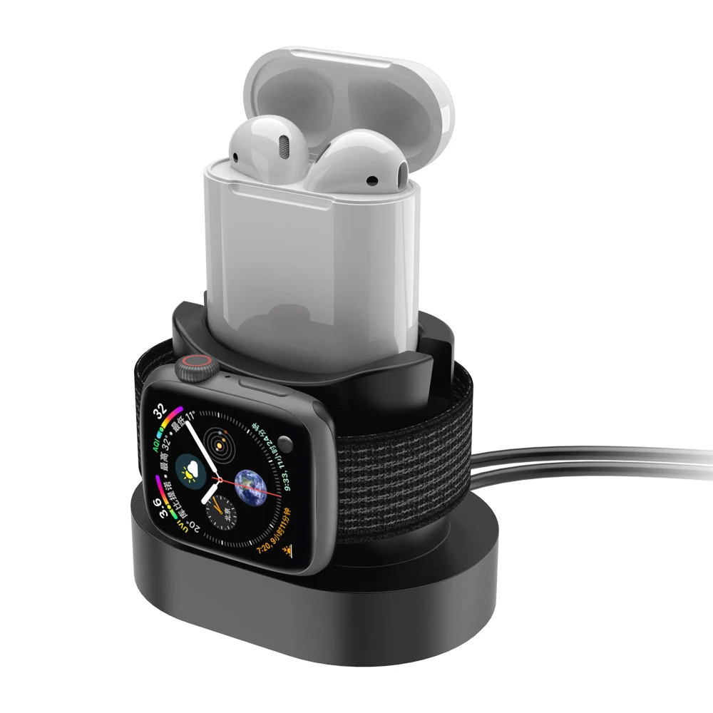 For apple watch iphone charging stand,3 in 1 charging stand for airpod apple watch iphone,For apple watch charger stand