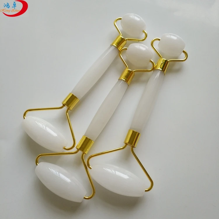 

Jade guasha tool roller natural, Natural color roller