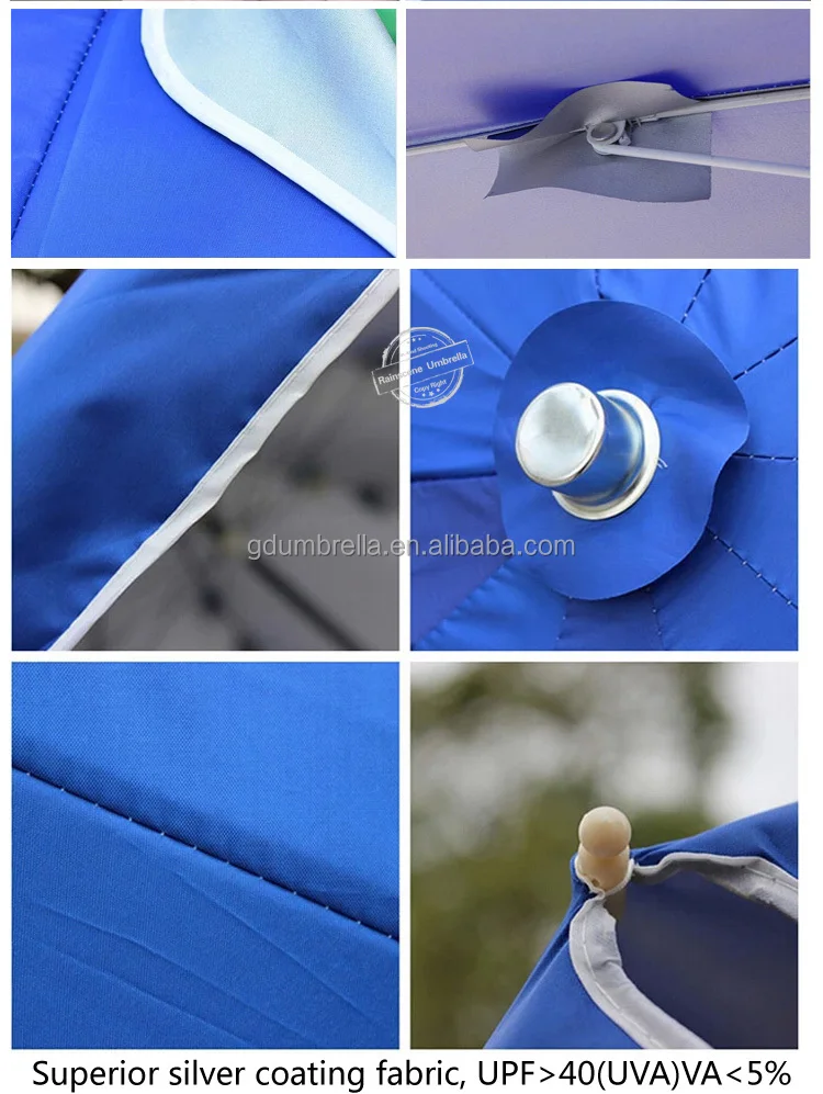 professional advertising promotional windproof custom outdoor beach umbrellas wholesale