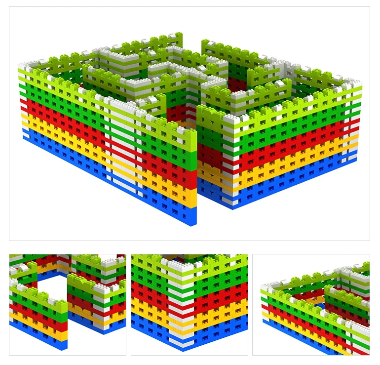 large plastic building bricks
