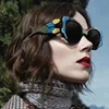 2018 Newest Hot Fashion Pastel Ms. Sun glasses Cross-border Big Shades 6924