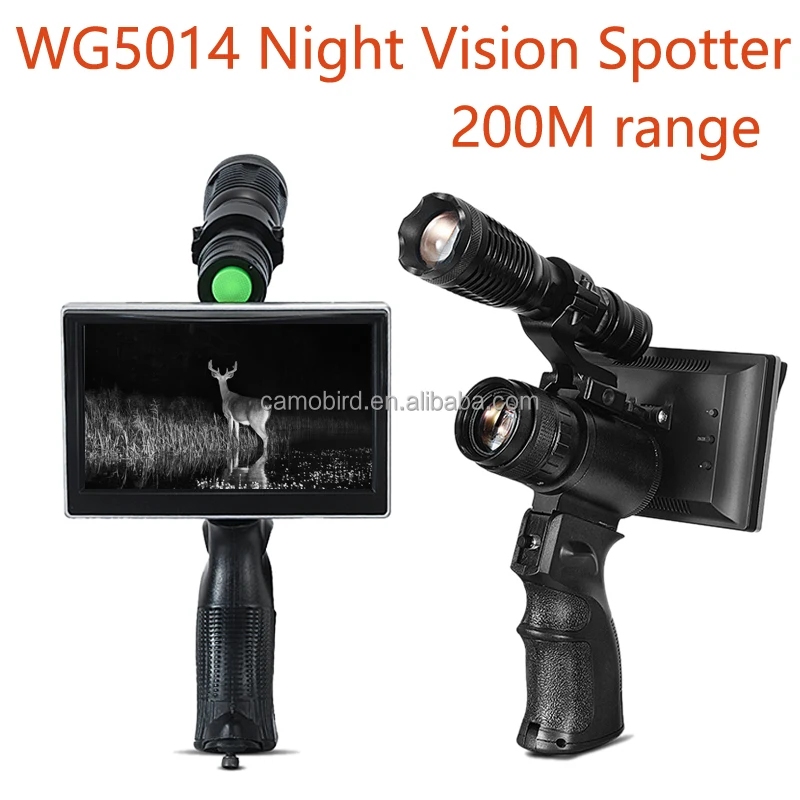 

Wildgamplus WG5014 Digital Night Vision Optics 5w Laser Torch Wildlife Game Cameras 200M Dark Night Hunting Spotter