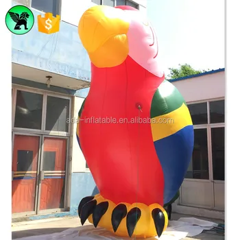 giant inflatable parrot