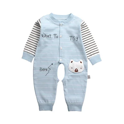 

2019 Presale Newborn Baby Clothes Long Sleeve Knit Fabric Baby Romper 100% cotton