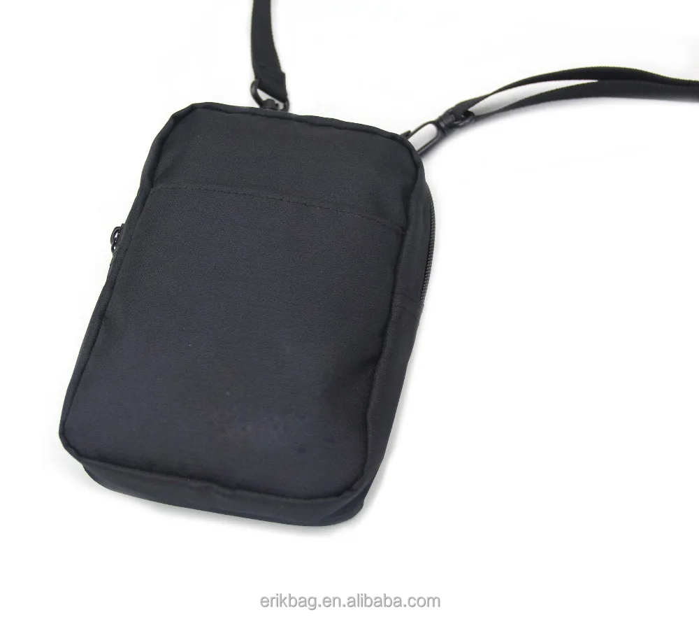 

Fashion Travel Small Shoulder Bag Man Sports Hand Sling Bag, Black