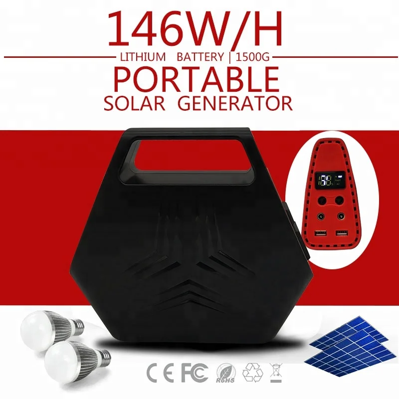 

Hot Sale High Capacity 110V 230V 150W AC Plug Power Banks Portable Power Station Charger for Laptop/Home Appliance, N/a