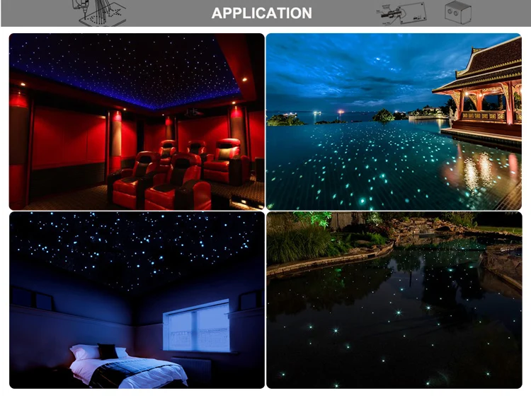 MEOF-7*0.75 multi-strand fiber optic cable light made up of 7 individually black sheathed fibres MEOF-7*0.75 multi-strand fiber optic cable light made up of 7 individually black sheathed fibres