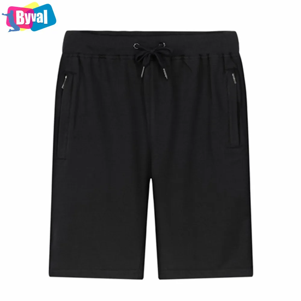 
Byval High Quality Men Cotton Fleece Sports Fit Short Sleeve Pants 
