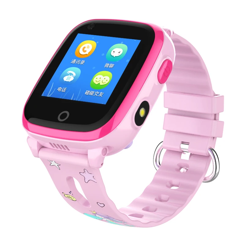 

Newest 4G Smart Kids GPS Watch Phone Video Call Touch Color Screen Waterproof Children Smart Watch 4G For Kids Children Baby