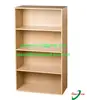 modern wooden ladder bookshelf