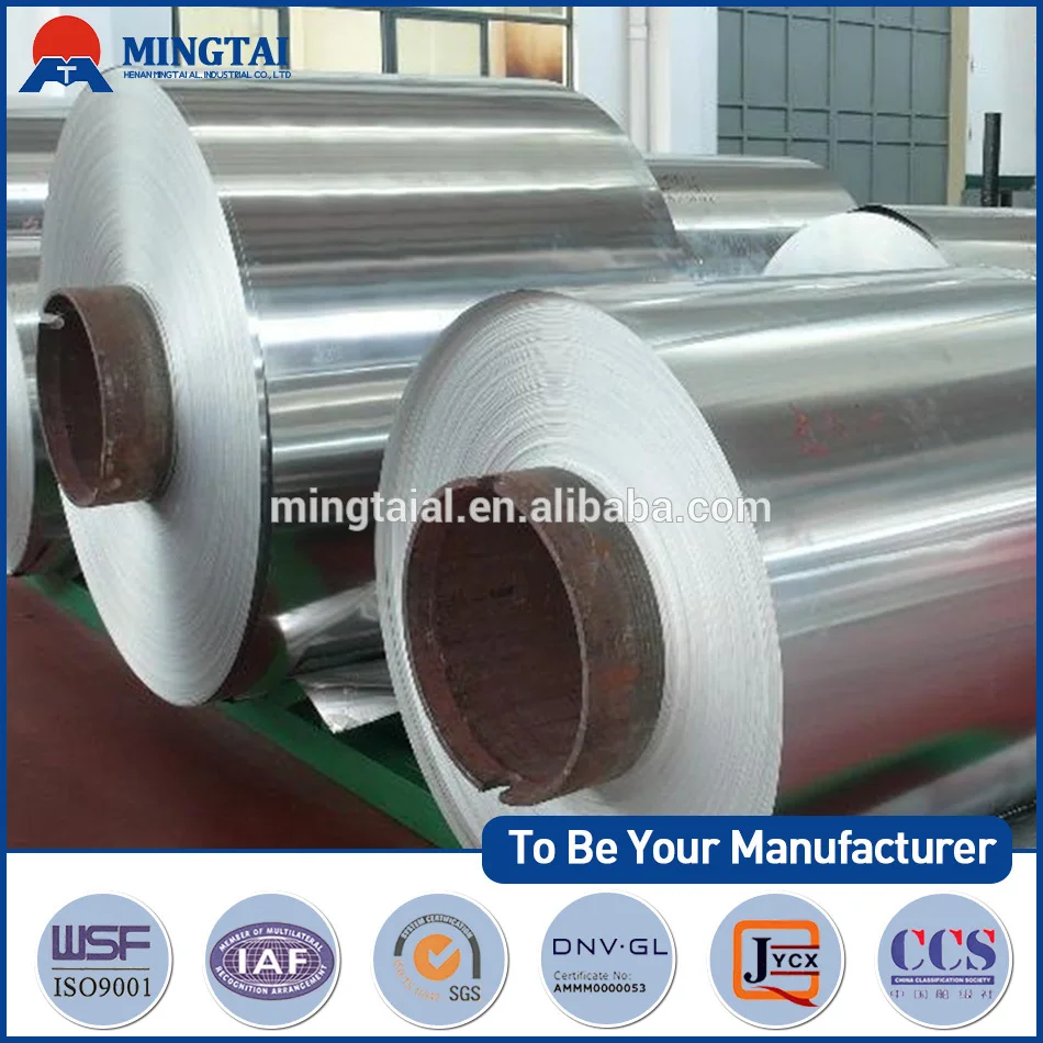 polished aluminum coil