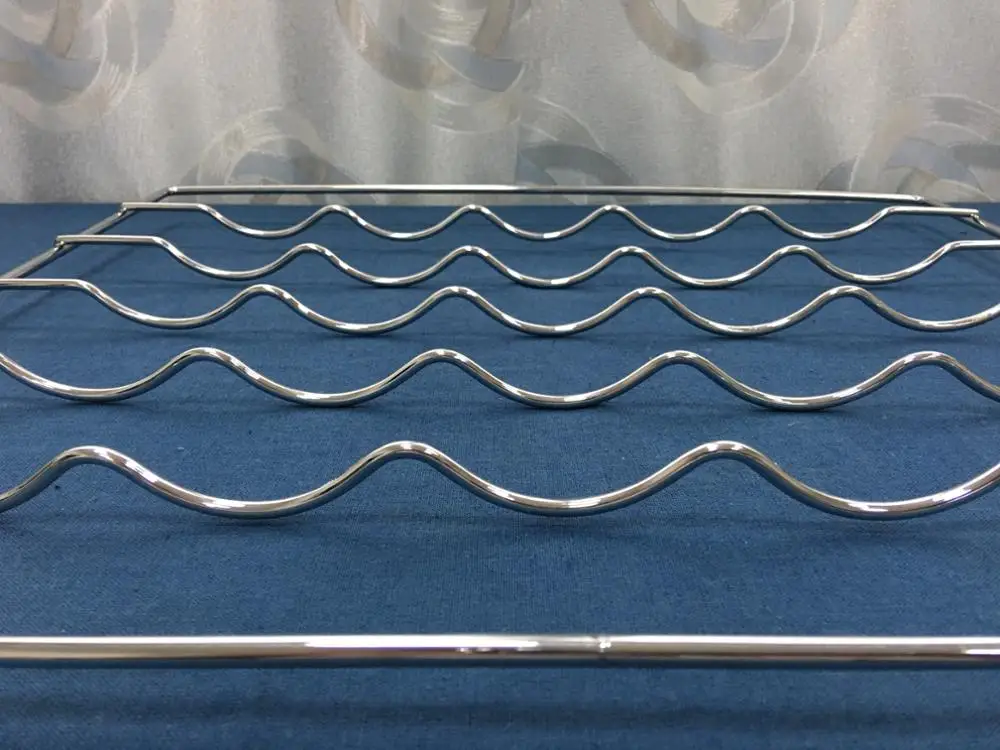 
Wholesale chrome plated wine cooler wire shelves 