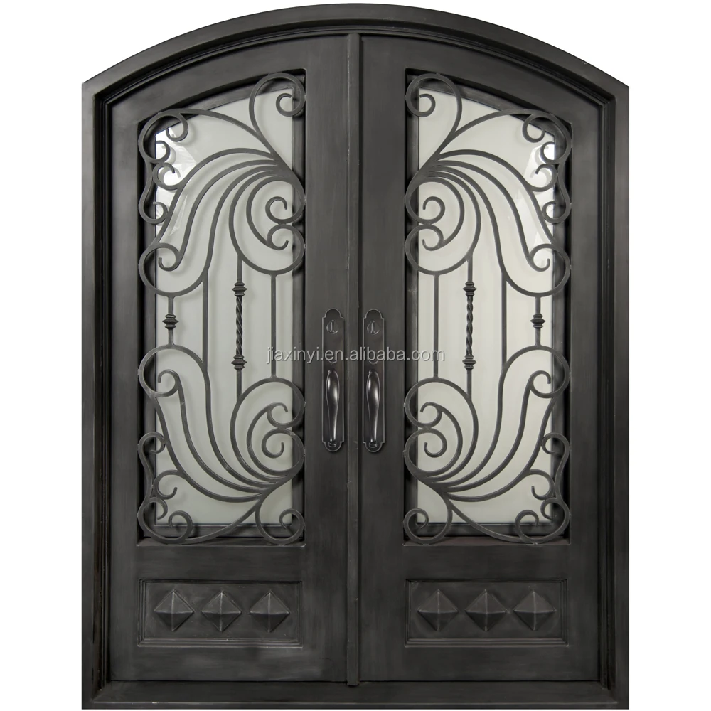 Antique Wrought Iron Front Door Design /wrought Iron Gate Door For