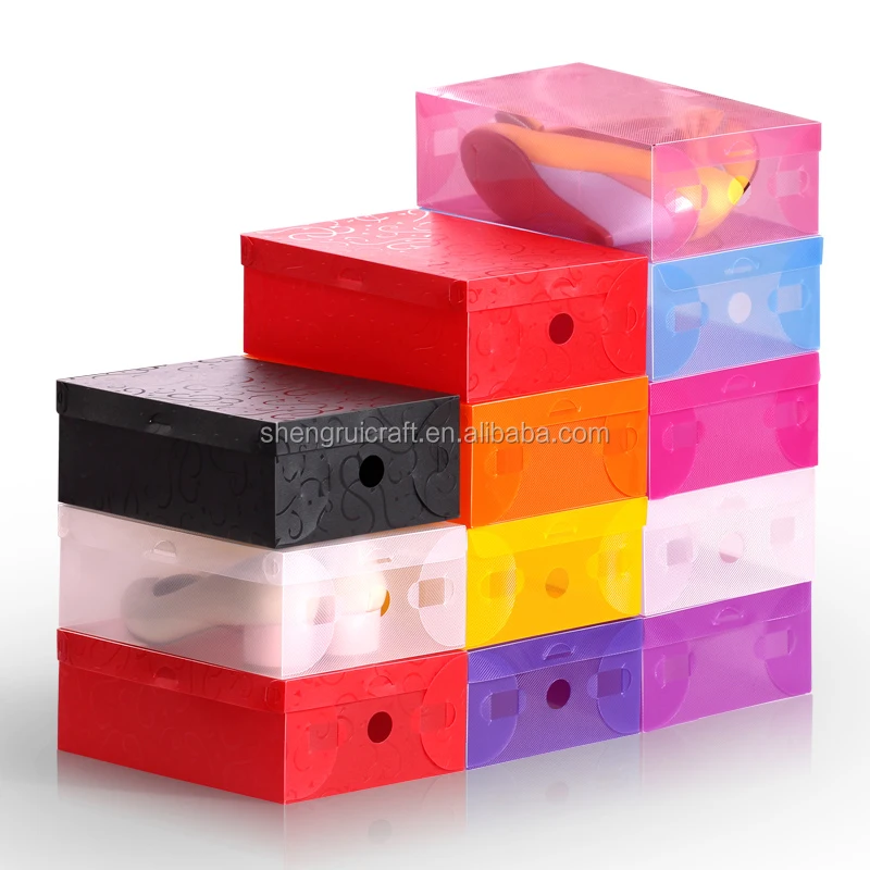 shoe plastic packaging box