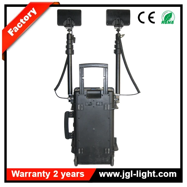 feurwehr light portable military police protection equipment rechargeable battery handheld remote area LED work light system