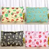 Alibaba online wholesale stationery china waterproof leather document bag cute fruit printing A4 paper office folder file