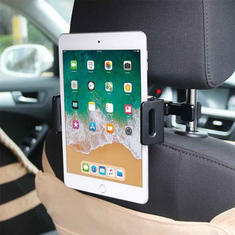 Car Back Seat Tablet Headrest Holder Mount Car Rear Pillow Stand