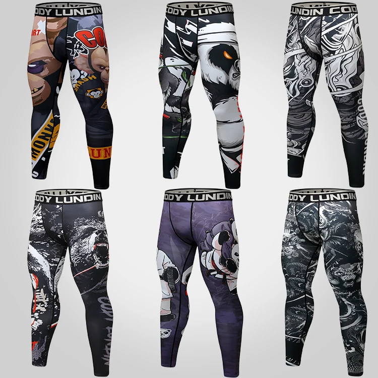 

Men Running Sportswear 3D Printed Design Your Own Superhero Leggings